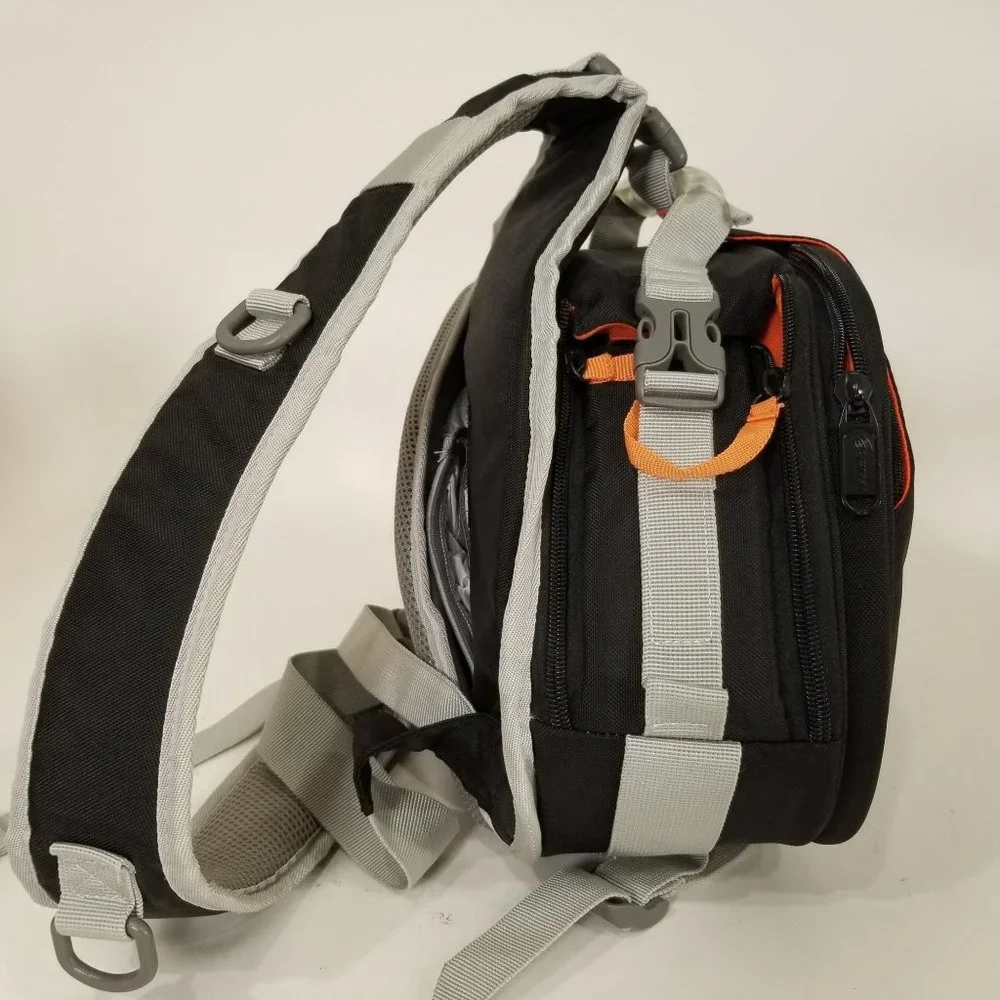 Eirmai Photo Camera Video Sling Bag Organizer Backpack Case Grey Black 11
